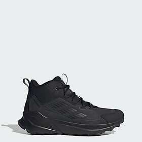 Adidas Men's Terrex Trailmaker 2 Mid Leather Hiking Shoes Core Black/Core Black/