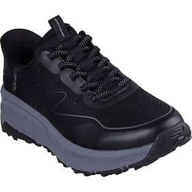 Skechers Men's Switch Back Venture Seeker Sneaker Black Synthetic/Textile/Taupe 