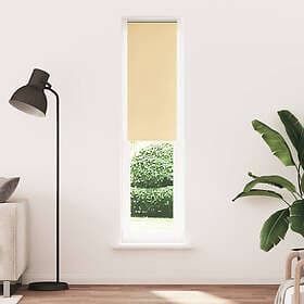 vidaXL Rullegardin lystette 55x210 cm stoff bredde 50,7 cm polyester 4010781