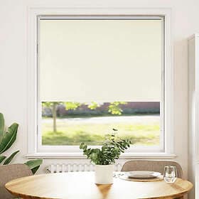 vidaXL Rullegardin lystette 95x130 cm stoff bredde 90,7 cm polyester 4011621