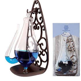 Esschert Design TH31 Storm Glass with Cast Iron Holder 0.5L