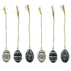 House Doctor Deco Easter Hanging Decoration 3cm 6pcs