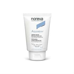 Noreva Aquareva Repairing Hand Cream 24H regenerating hand cream with moisturisi