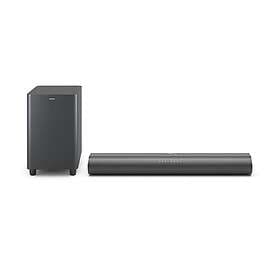 Philips TAB6100/10 2,1 Soundbar with Wireless Subwoofer - Grey