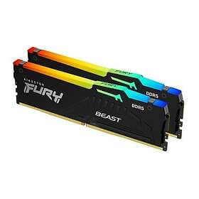 Kingston FURY Beast Black RGB DDR5 5600MHz 2x32GB (KF556C36BBE2AK2-64)