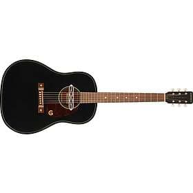 Gretsch Deltoluxe Dreadnought Walnut Fingerboard Tortoiseshell Pickguard Black