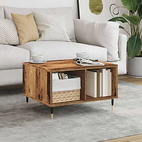 vidaXL Coffee Table Aged Wood 60x50x36.5 cm Engineered Wood