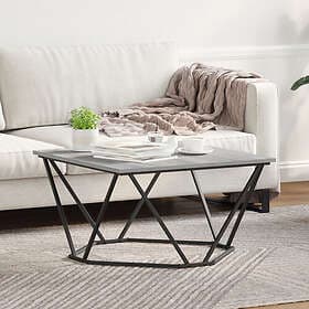 vidaXL Coffee Table Grey 80x80x45 cm Engineered Wood