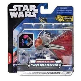 Jazwares Star Wars Micro Galaxy Squadron Ginivex Starfighter 7,5cm