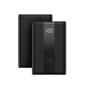 Forcell Powerbank 10000 mAh 22,5W PD QC 3A Energo Svart
