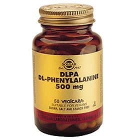 Solgar DLPA Dl-phenylalanine 500mg 50 Capsules