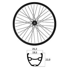 Mvtek E-bike 29´´ 6b Disc Tubeless Mtb Framhjul