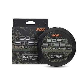 Fox International Fox Soft Steel Fleck Camo Mono 1000m (Tjocklek: 0,37mm 20lb/9,