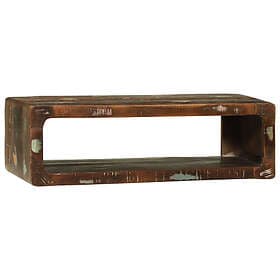 vidaXL TV Stand 80x30x25 cm Solid Reclaimed Wood Multicolored