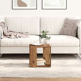 vidaXL Kaffeebord Gammalt trä Massivt återvunnet trä 32 x 32 x 30 cm