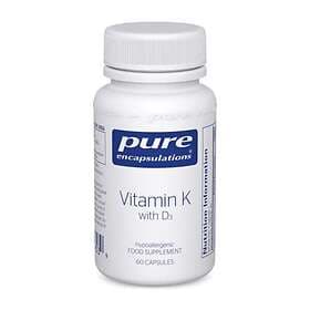 Pure Encapsulations Vitamin K with D3 60 Capsules