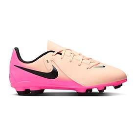 Nike Jr. Phantom GX II Club FG/MG Football Shoe Crimson Tint/Black/Pink Blast UK