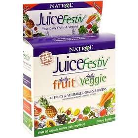 Natrol JuiceFestiv Daily Fruits & Veggie 60 + 60 Capsules