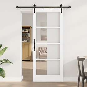 vidaXL Sliding Door ORKDAL White 83x202 cm