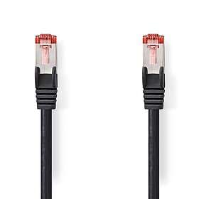 Nedis CAT6 RJ45 Male RJ45 Male S/FTP 1.50 m Round LSZH Black Label Network Cable
