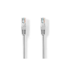 Nedis CAT5e nätverkskabel U/UTP RJ45 hane RJ45 hane 15,0 m Rund PVC Grå Label