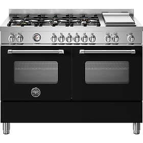 Bertazzoni Master Deluxe Series MAS126G2ENET Matte Black