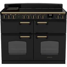 Rangemaster Classic Deluxe BC Charcoal Black Antique Brass