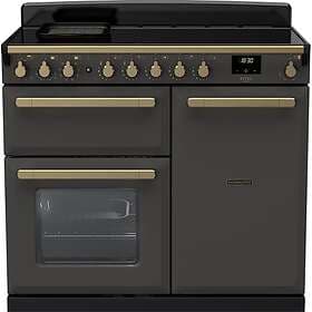 Rangemaster Estel Deluxe ESDL100EIPSLT/AB1 100cm Slate Antique Brass
