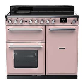 Rangemaster Estel Deluxe ESDL100EIPPPK/CM1 100cm Pale Pink Chrome