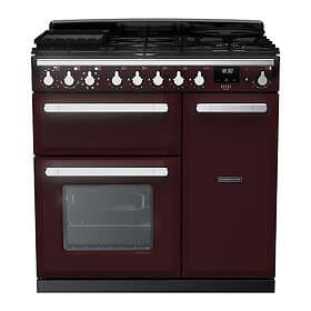 Rangemaster Estel Deluxe ESDL90DFPBOR/CM1 90cm Bordeaux Chrome