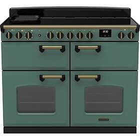 Rangemaster Classic Deluxe BC Mineral Green Antique Brass