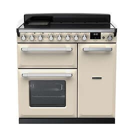 Rangemaster Estel Deluxe ESDL90EIPPCR/CM1 90cm Cream Chrome