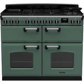 Rangemaster Classic Deluxe Green Chrome