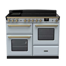 Rangemaster Estel Deluxe ESDLO110EIPMSB/AB1 110cm Misty Blue Antique Brass