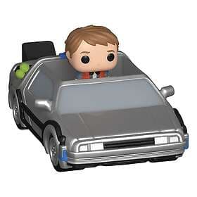 Funko Bitty Pop! Rides Marty Mcfly And Time Machine Back To The Future
