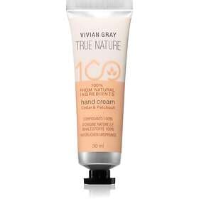 Vivian Gray True Nature Cedar & Patchouli moisturising hand cream 30ml