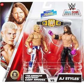 WWE Figure 2-pack Cody Rhodes vs AJ Styles