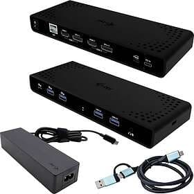 i-tec CADUA4KDOCKPDB100 USB-C / USB4 / Thunderbolt 3 / Thunderbolt 4 2xHDMI 2xDP