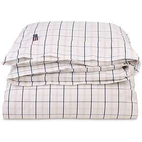 Lexington Checked Cotton Poplin Duvet Cover 220x220 cm