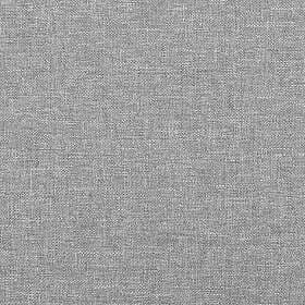 vidaXL Bed Frame without Mattress Light Grey 90x190 cm Single Single Fabric
