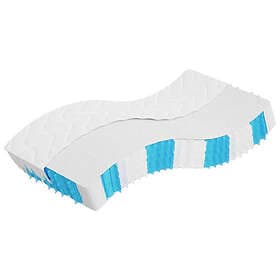 vidaXL Pocket Spring Mattress Medium Firm 90x190 cm Single Size
