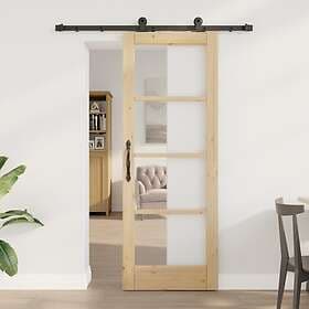 vidaXL Sliding Door with Hardware Set "ORKDAL" 73,5x198.5 cm