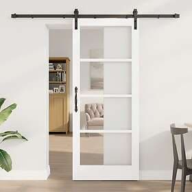 vidaXL Sliding Door with Hardware Set 'ORKDAL'White 83x202 cm