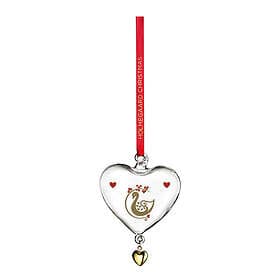 Holmegaard Christmas Heart of the Year 2025 Christmas Ornament