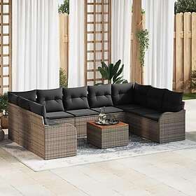 vidaXL Outdoor Furniture Set 10-parts 3347496