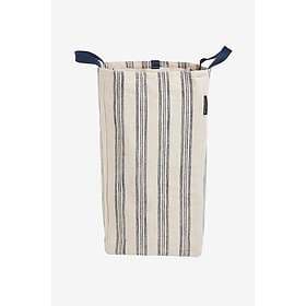 Lexington Striped Cotton Canvas Laundry Basket
