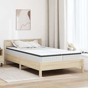 vidaXL Mattresses 2 pcs White, Grey 60 x 200 cm Knitted fabric