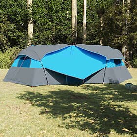 vidaXL Tent with Roof Other with Air Vent Blue and Black 520 x 520 x 190 cm