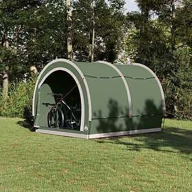 vidaXL Tent with Roof with Storage with Air Vent Green