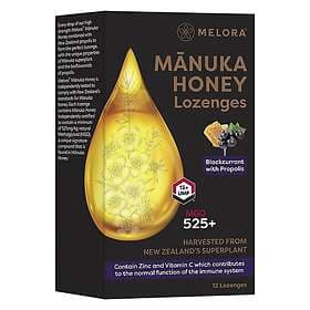 Melora Manuka & Propolis Lozenges Blackcurrant 12st